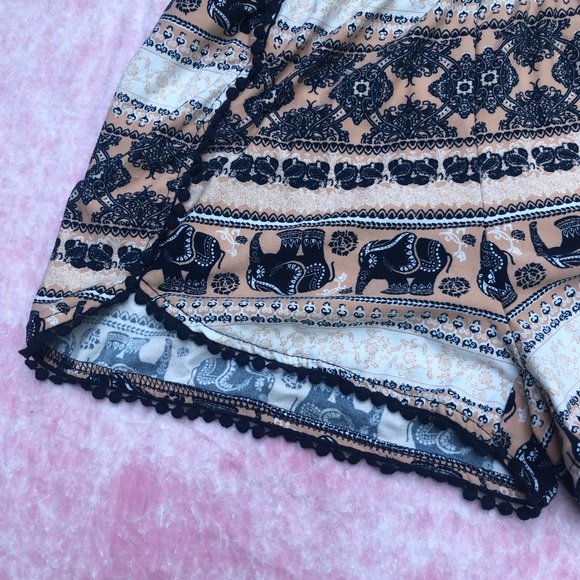 Rue 21 Romper Elephant Print Women’s Size M - Picture 8 of 9